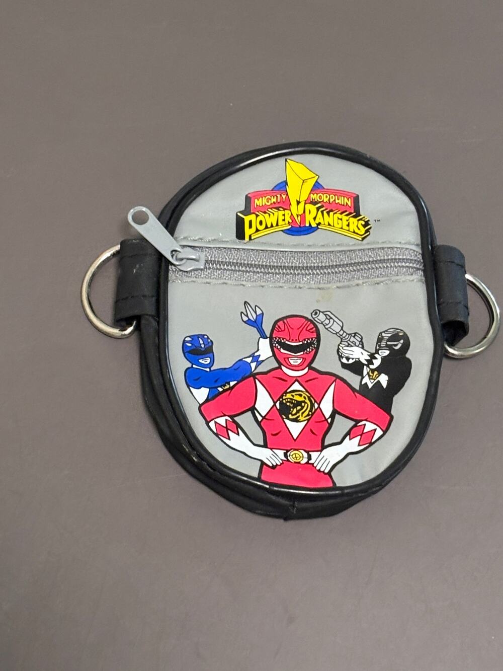 Vintage Mighty Morphin Power Rangers Bandai Coin Purse Fanny Pack 1994 Saban